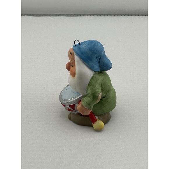 Vintage Schmid Ceramic Disney "Sleepy w/ Drums" 1987 50th Ann. Collection - Picture 5 of 9